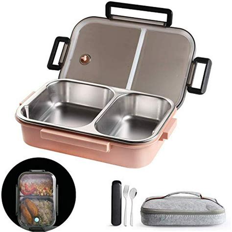 stainless steel insulated lunch box in usa|insulated lunch box keep warm.